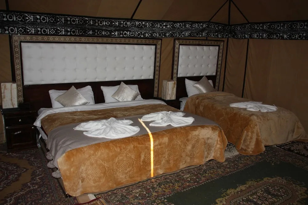 Family desert camp