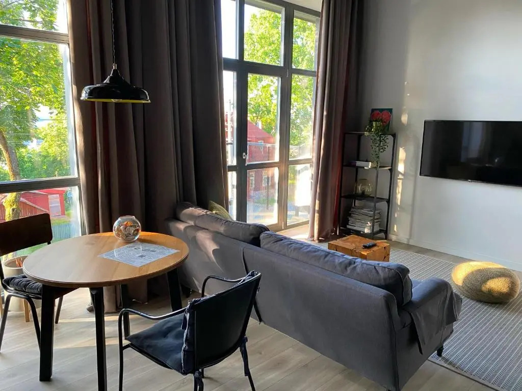 G - Owl Jazz -Modern loft type apartment 18 with big roof terrace and free private parking
