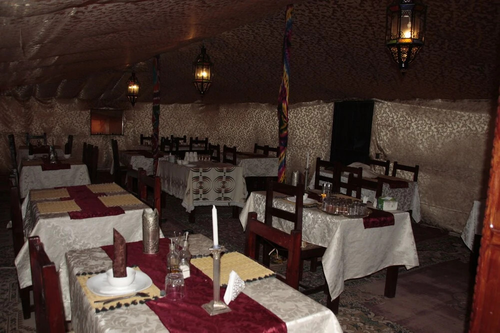 Family desert camp