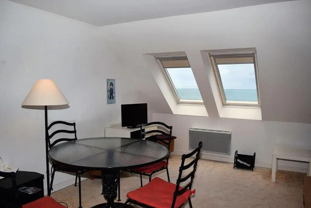 Appartement au dernier étage plage de Trestraou à PERROS-GUIREC - ref 858
