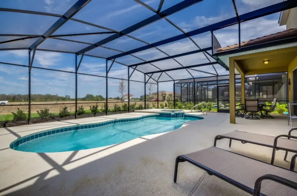 Elegant 5 Bed 4,5 Ba Villa Game Room Pool Spa 5298w