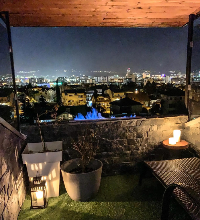 Contemporary apartment with amazing view of Skopje