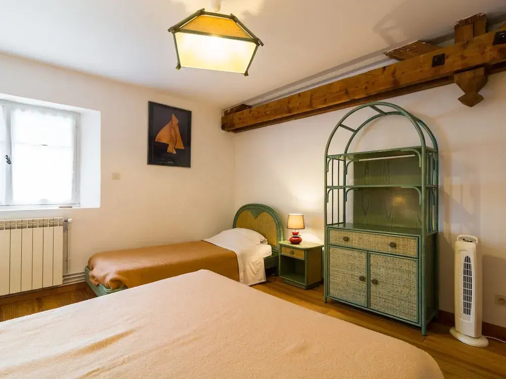 Sleep in former train station with beautiful pool and enclosed grass garden