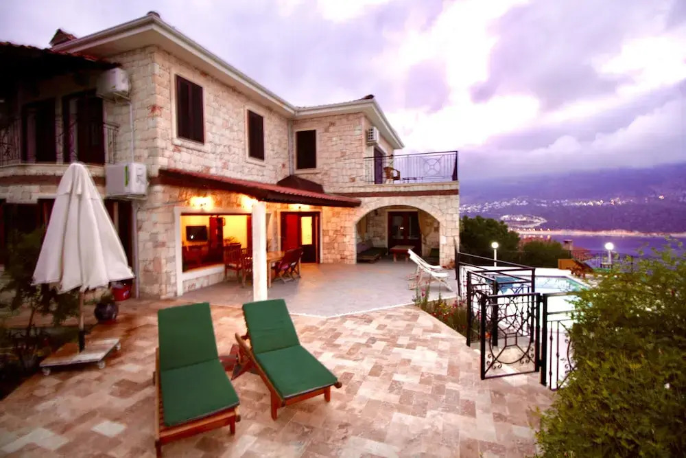 Villa With Fantastic Views in a Prime Location in Kas Peninsula