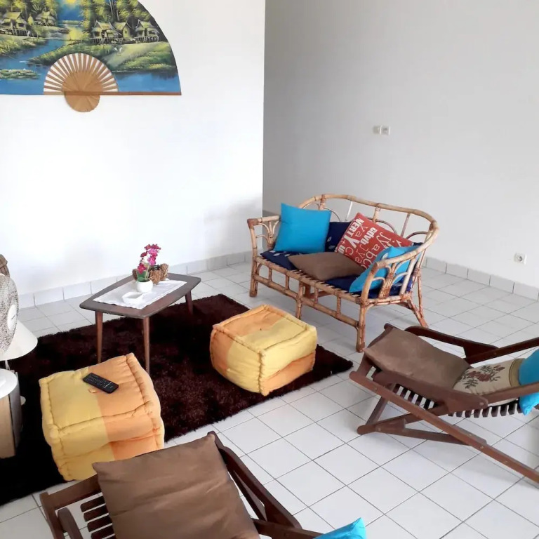 Apartment with 2 Bedrooms in Le Moule, with Enclosed Garden