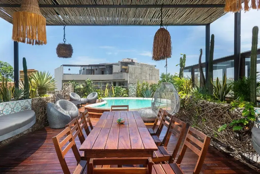 Mamazul Tulum Townhouse with chef & rooftop pool 6BR 12 people