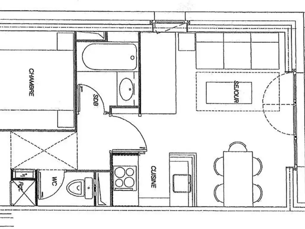 Appartement Valmorel, 2 pièces, 5 personnes - FR-1-291-713