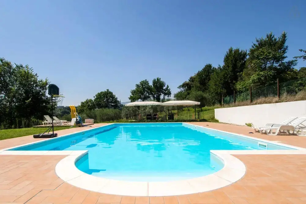 House With 2 Bedrooms in Spoleto, With Wonderful City View, Pool Acces