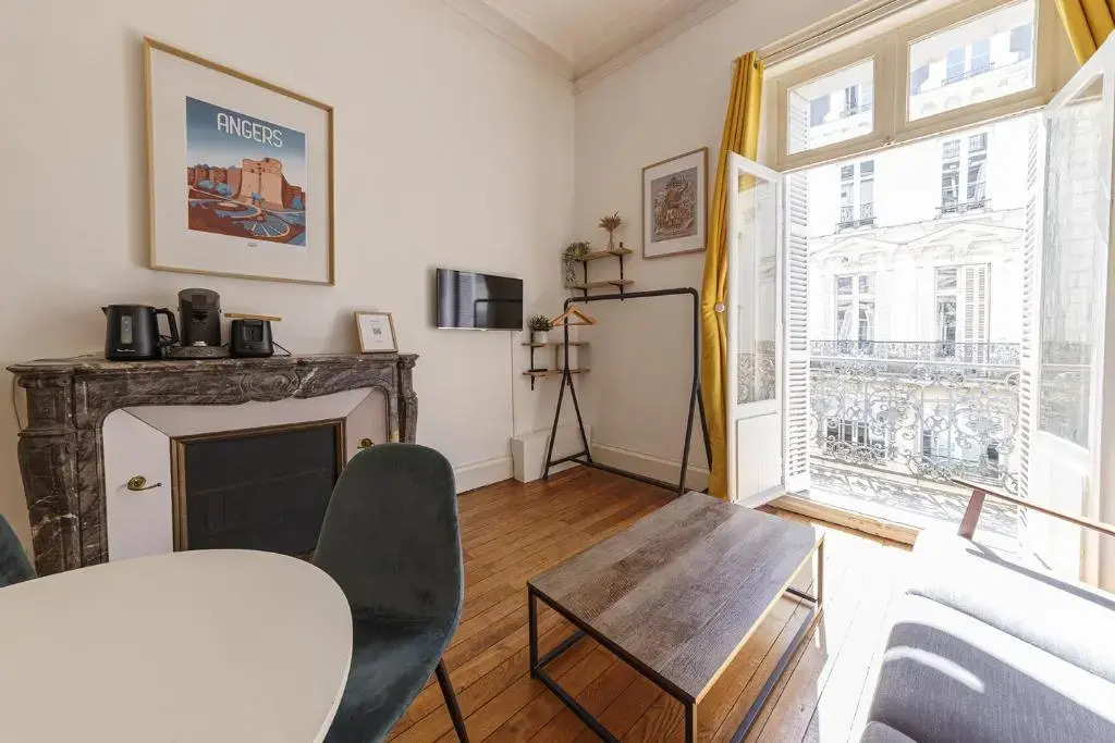 L'Angevin- Studio vue sur place du Ralliement