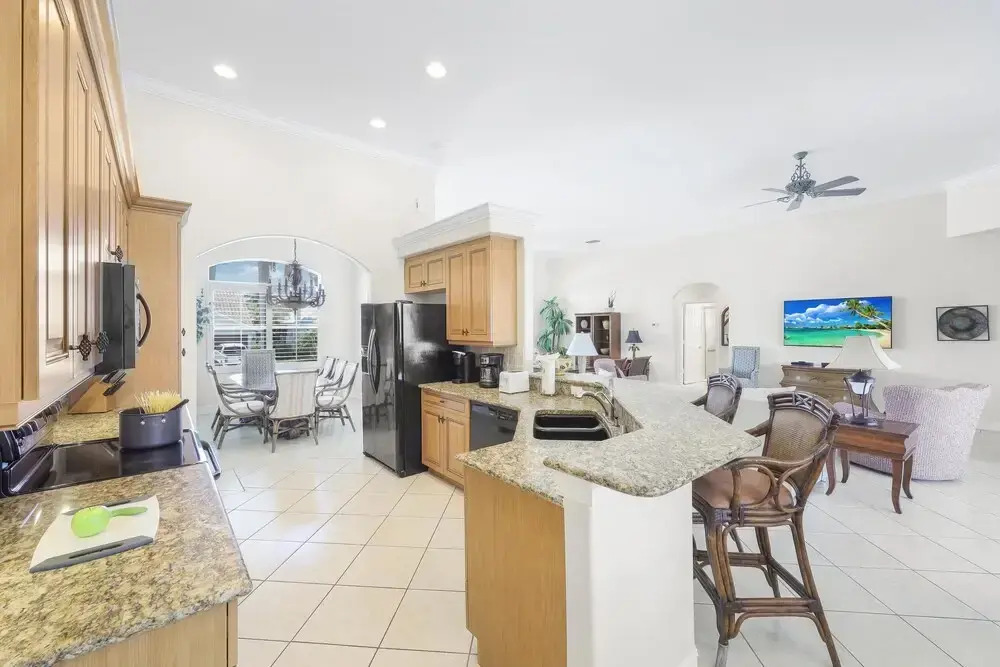 Pet-friendly waterfront home near beach with pool