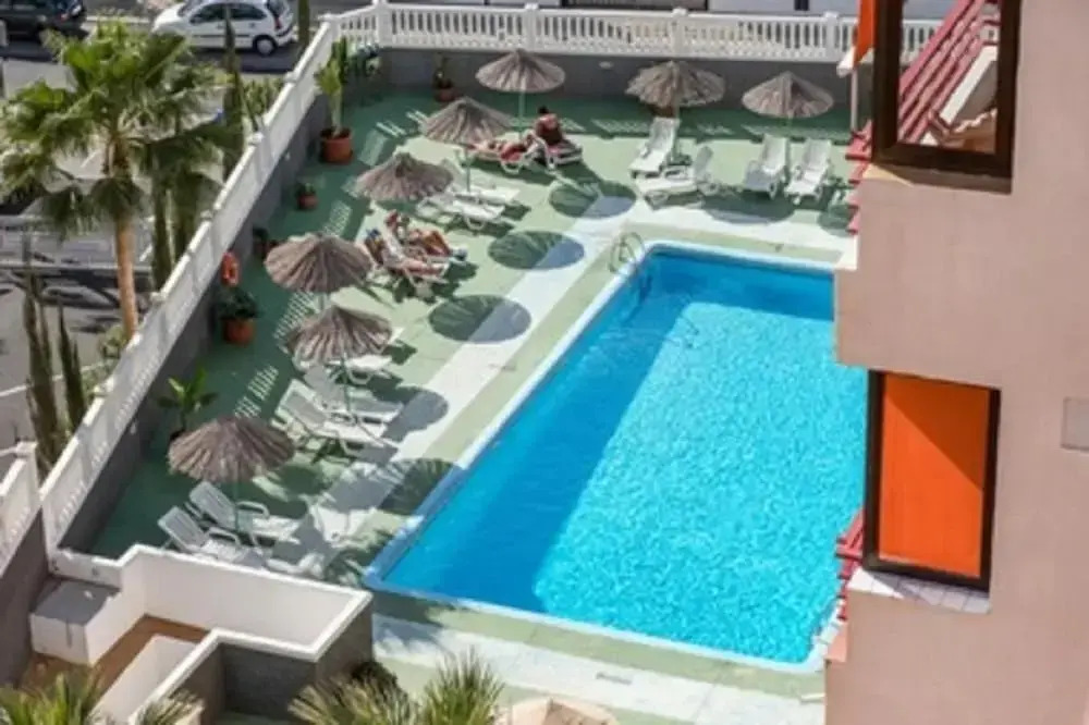 The Olimpia Building, Located Next to Playa del Bobo in Playa de las Americas,