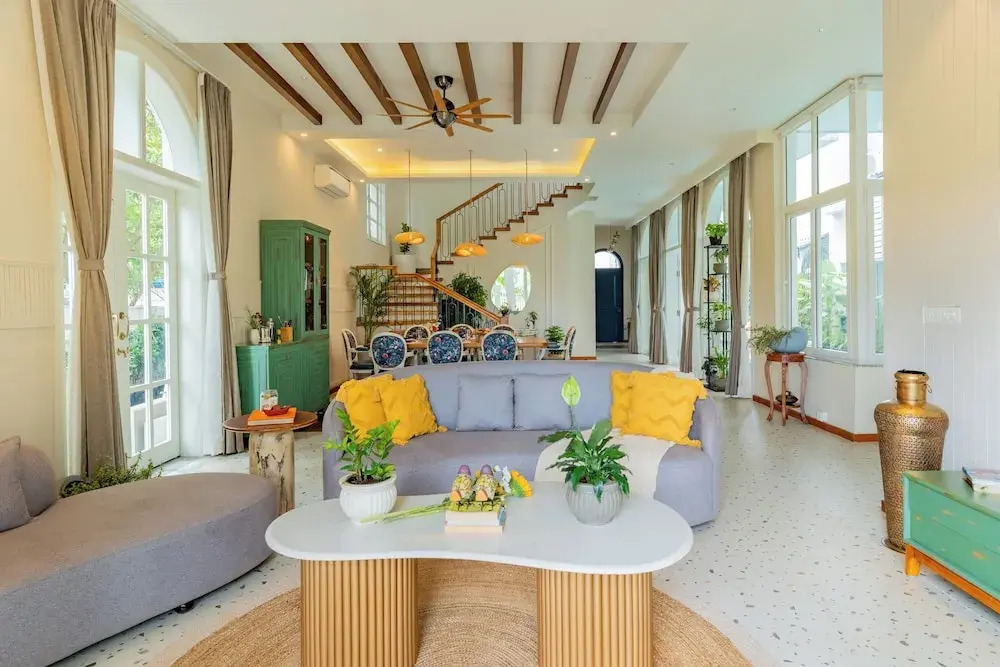Esh Cottages Birch | Hillside 4-BHK Hideaway With Lush Garden, Common Pool, & Gaming Zone