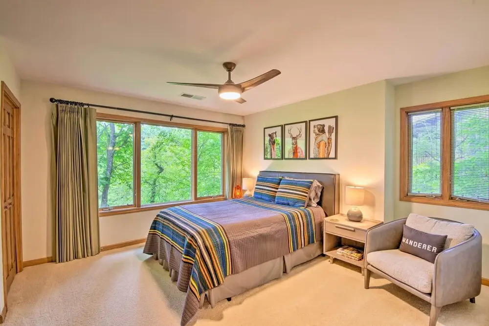 Quiet Riverfront Escape With Deck & Fly Fishing!