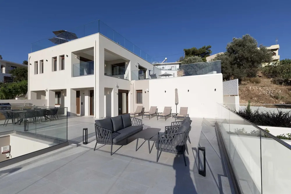 Villa Santa Ιrini 3 - With Heated Pool
