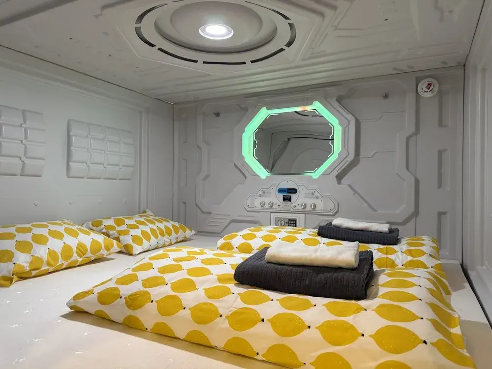 Space capsule Hostel by Welcome Iceland
