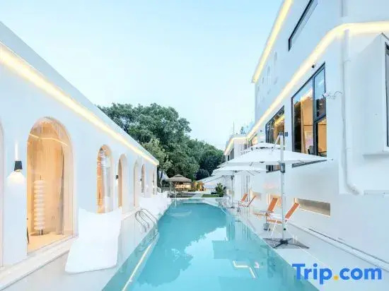 What kind of lemon pool homestay in Changsha