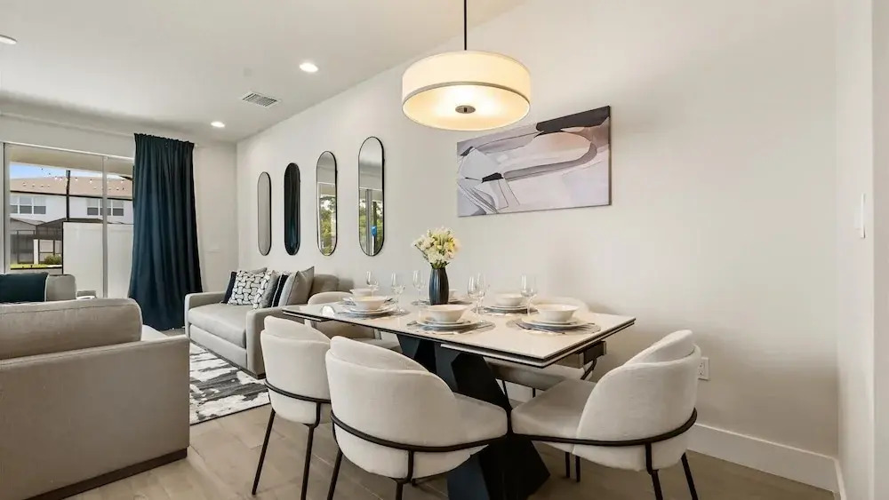 Contemporary 4BR Townhome With Pool & Themed Rooms