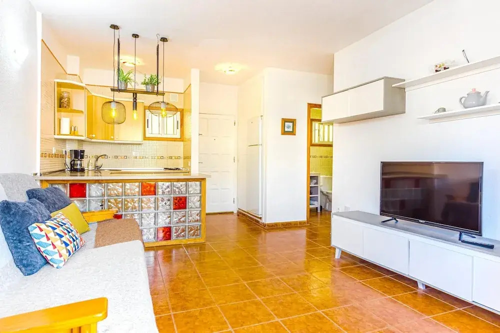 Apartment with One Bedroom in Los Cristianos, with Pool Access, Furnished Balcony And Wifi - 200 M From the Beach