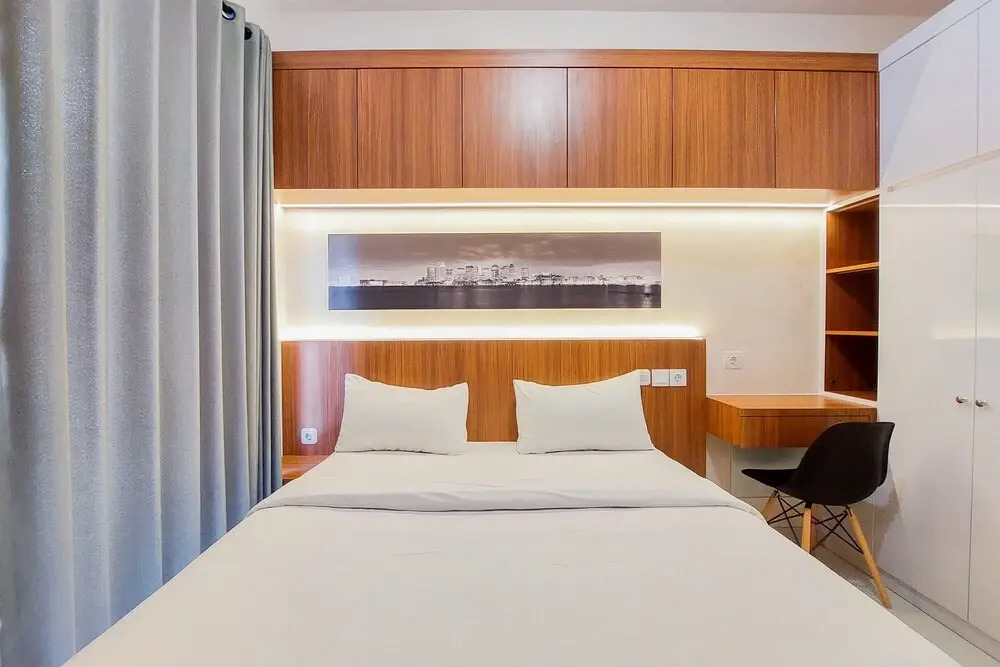 Fully Furnished And Simply Studio At Sky House Bsd Apartment