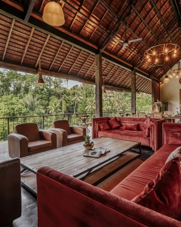 Villa Bedulu Cliff Estate Ubud - Wood Side