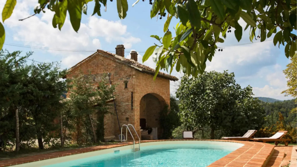 Nice Independent Country House With Pool and View on the Castle-cascina Arcangelo