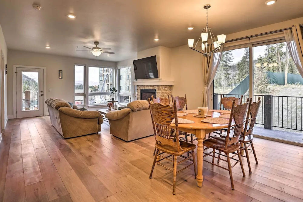 1 Mi to Ski Slopes! Mtn-view Condo in Keystone