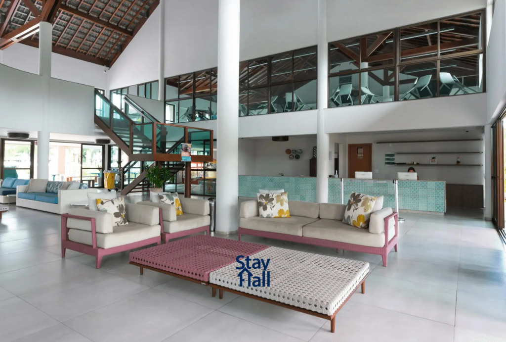 Flat Luxo-Beach Class-Piscina-Beira-Mar- SH042