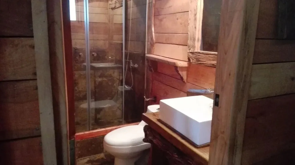 Wonderful Rustic Cabin 2, With Native Logs, on the Banks of the Trancura River