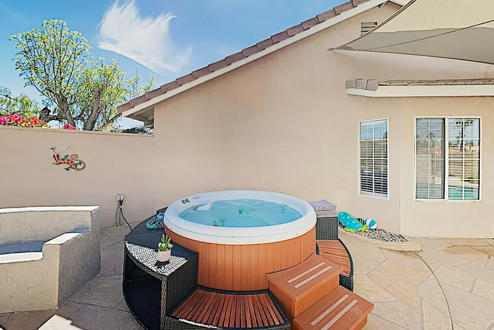 New Listing! Stylish Getaway W/ Pool & Hot Tub 3 Bedroom Home