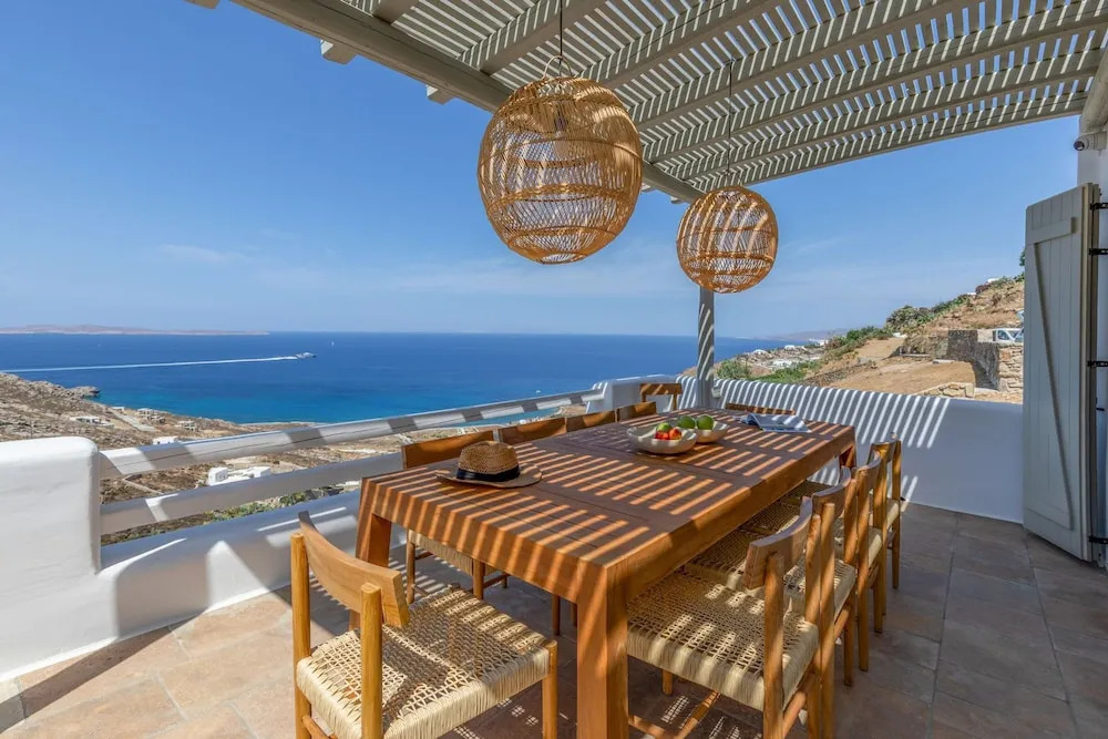 Mykonos 3 BR Luxury Villa Private Pool Views