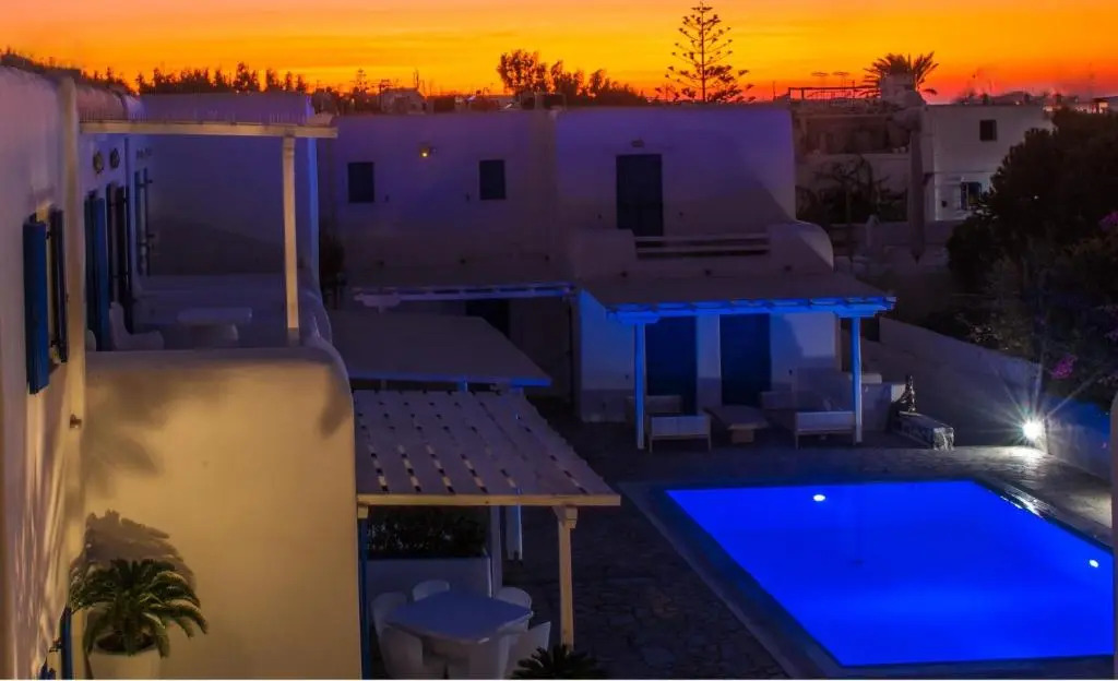 Olive Tree & Capari Mykonos Town Homes & Apartments with Pool