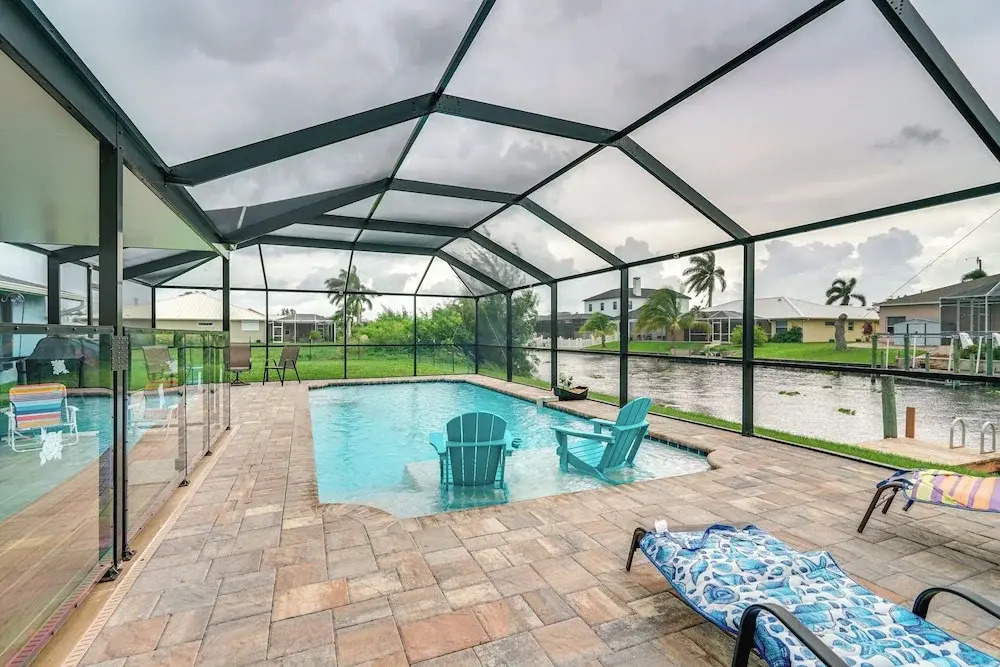 Canalfront Cape Coral Home: Fish, Swim & Lounge!