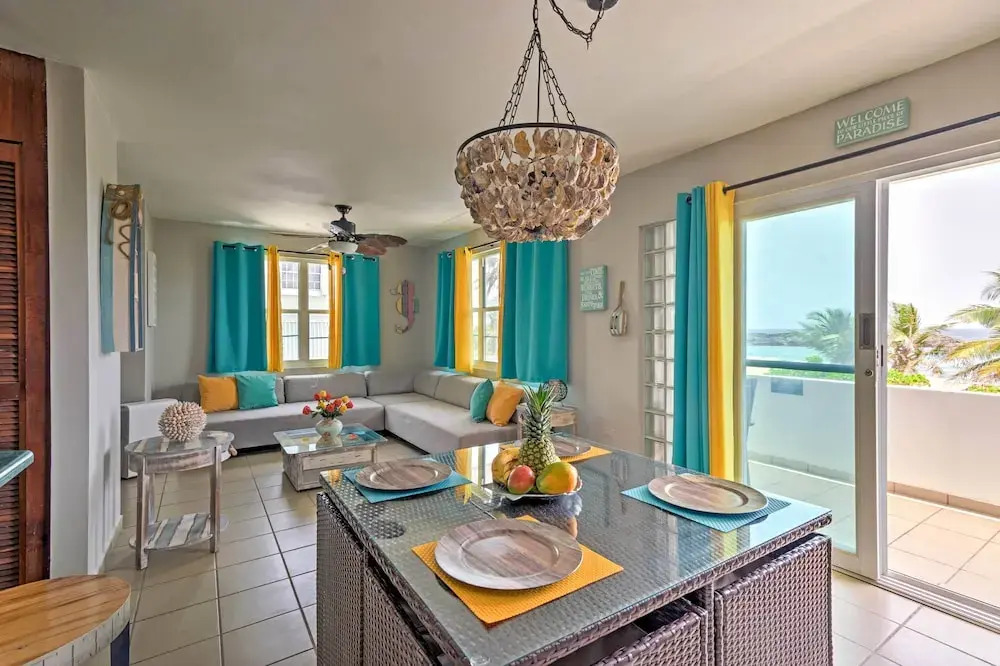 Tropical Caribbean Bungalow w/ Ocean Views & Pool