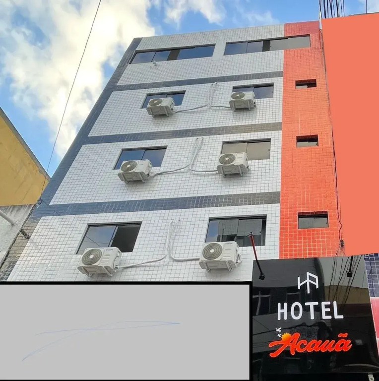 Hotel Pousada Acauã Acesso através de escadas