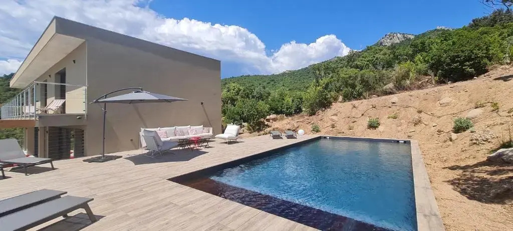 Villa Aria Mezzana 14 pers piscine chauffée 5 min plage en voiture