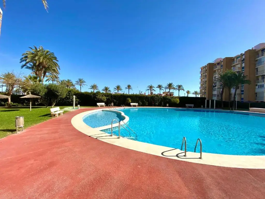 Nereo 7 Primera Linea de Playa San Juan Piscina, Parking wifi Inmobiliaria Leo