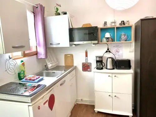 MaisonTevy - Appart 2 Chambres-4lits-Terrasse-Jardin & Studio-Confort-Climatisation- Idéale-Pro-Tourisme