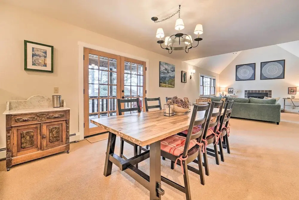 Furnished Deck: Cabin on Northstar Shuttle Route!