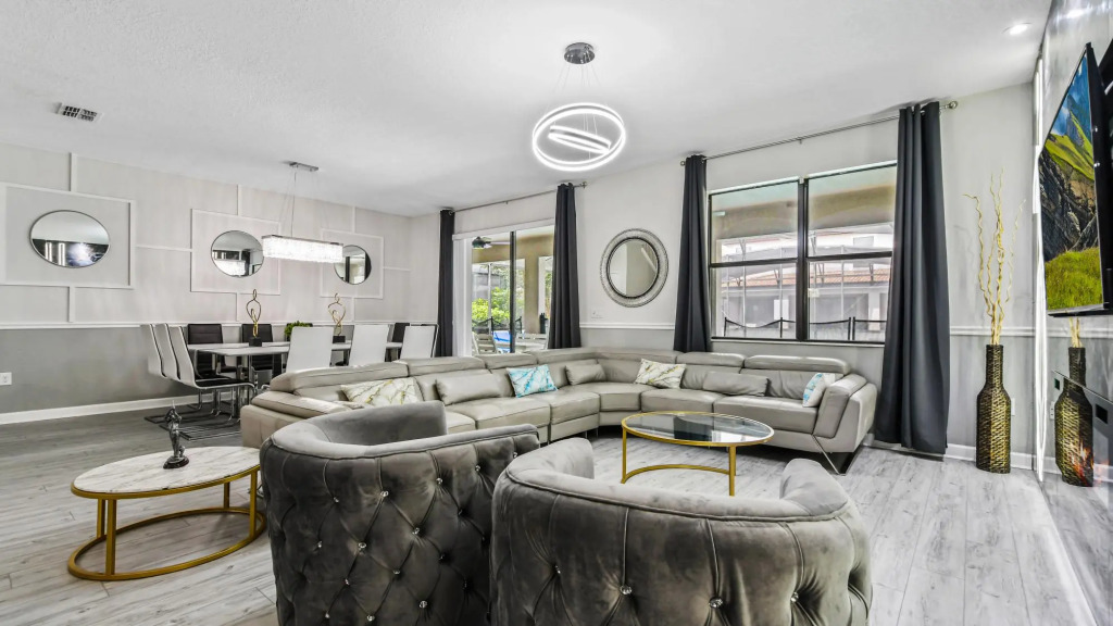 Spacious 8BD 5BA Home W Pool Theater Near Disney