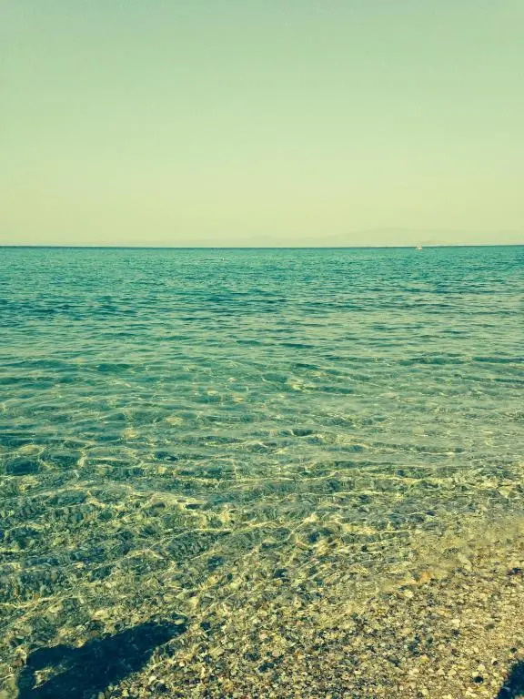 Beach next to the House Agni