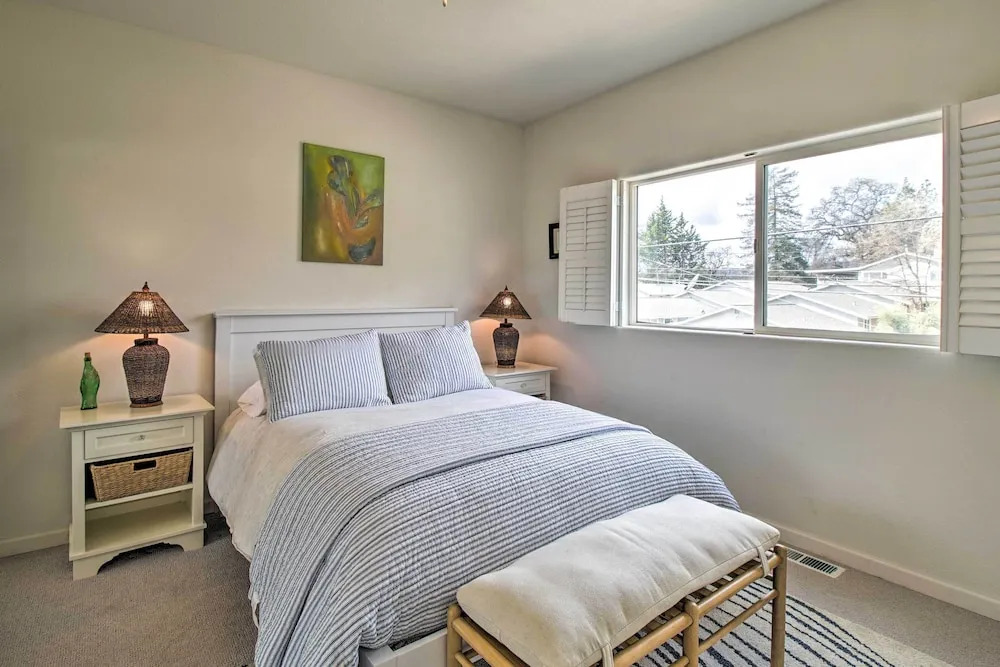 Spacious Lakeport Home w/ Dock & Mtn Views!