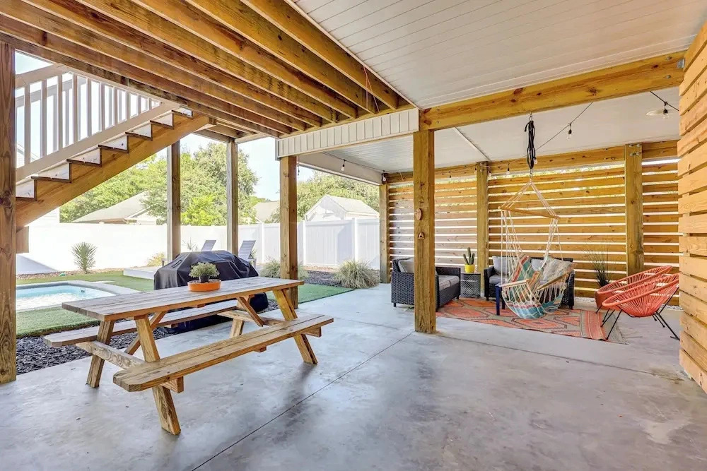 < 1 Mi to Beach: Home w/ Pool in Oak Island