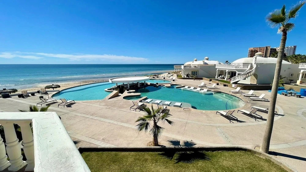 Stunning 4 Bedroom Beach Villa on Sandy Beach at Las Palmas Beachfront Resort V6 4 Villa by RedAwning