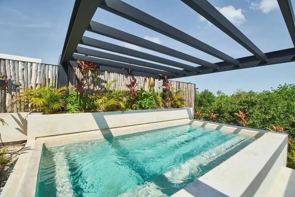 Nuuch Classy PH w/ private Pool/Rooftop, Aldea Zama
