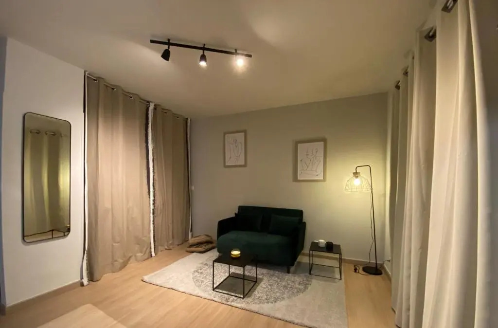 Lumineux T1, terrasse de 15m2 vue mer-Sanguinaires