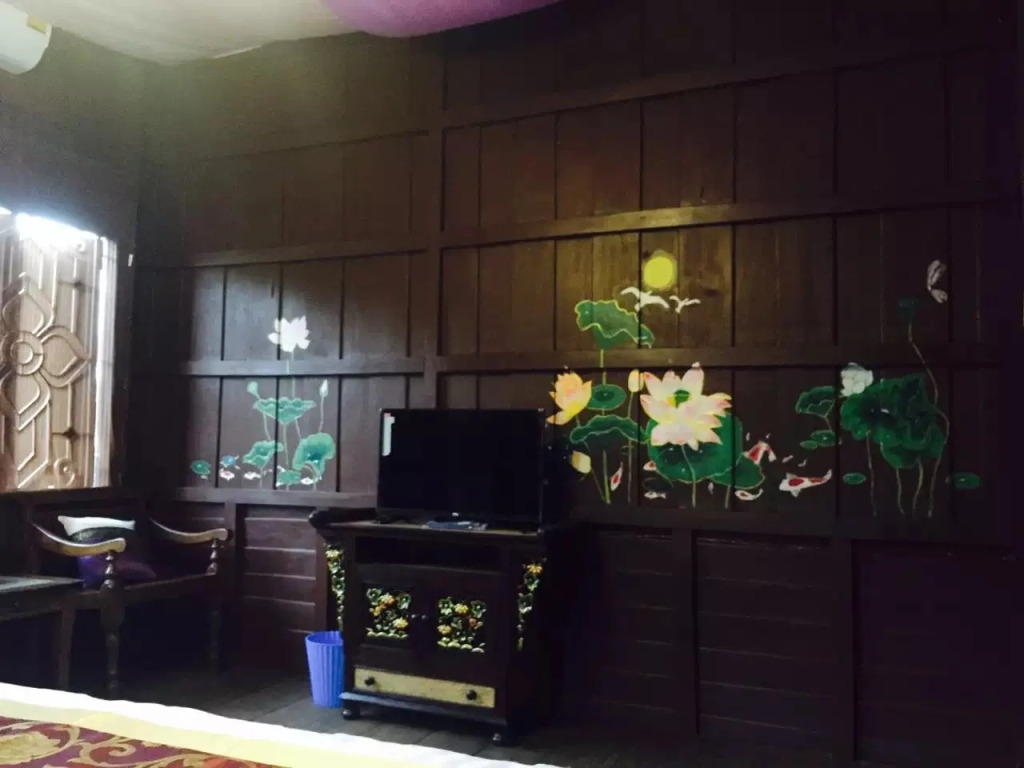 Wooden hostel