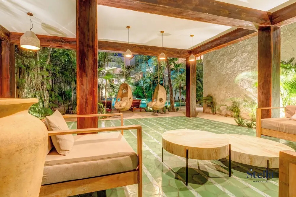 Private Rooftop 1BR Condo with Stunning Common Areas by Stella Rentals