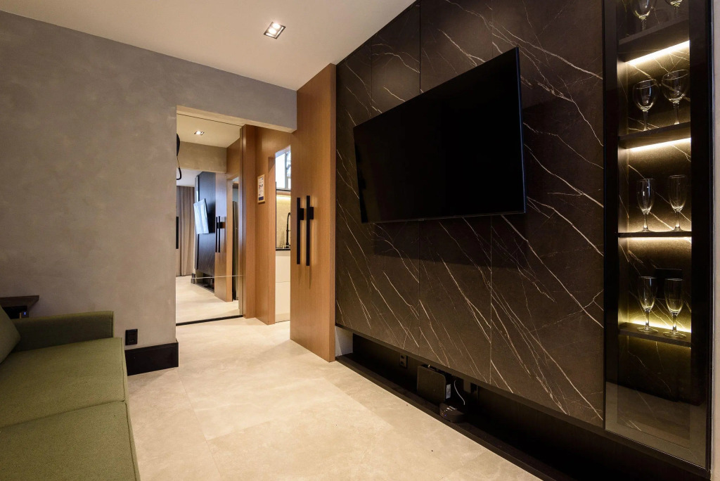 Decorado Qto&Sala a 130m da Praia | NSC 1102/501