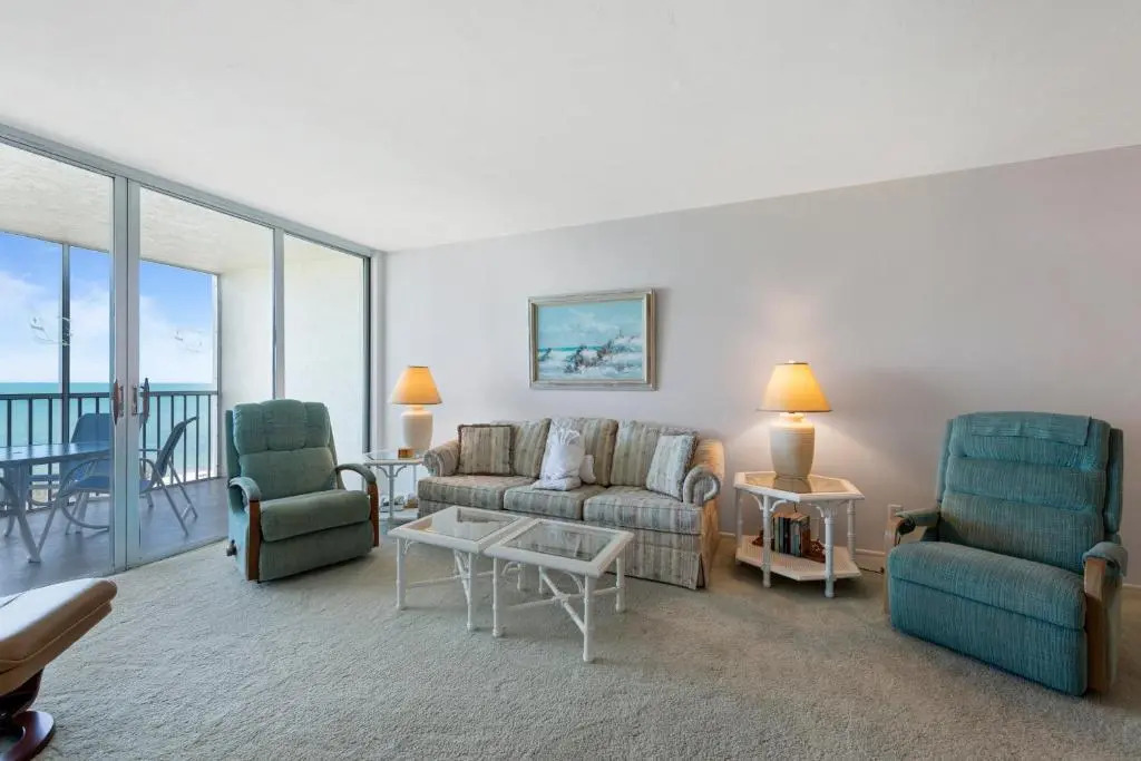 Sun Caper 807, 2 Bedrooms, Gulf Front, Elevator, Sleeps 6, Heated Pool