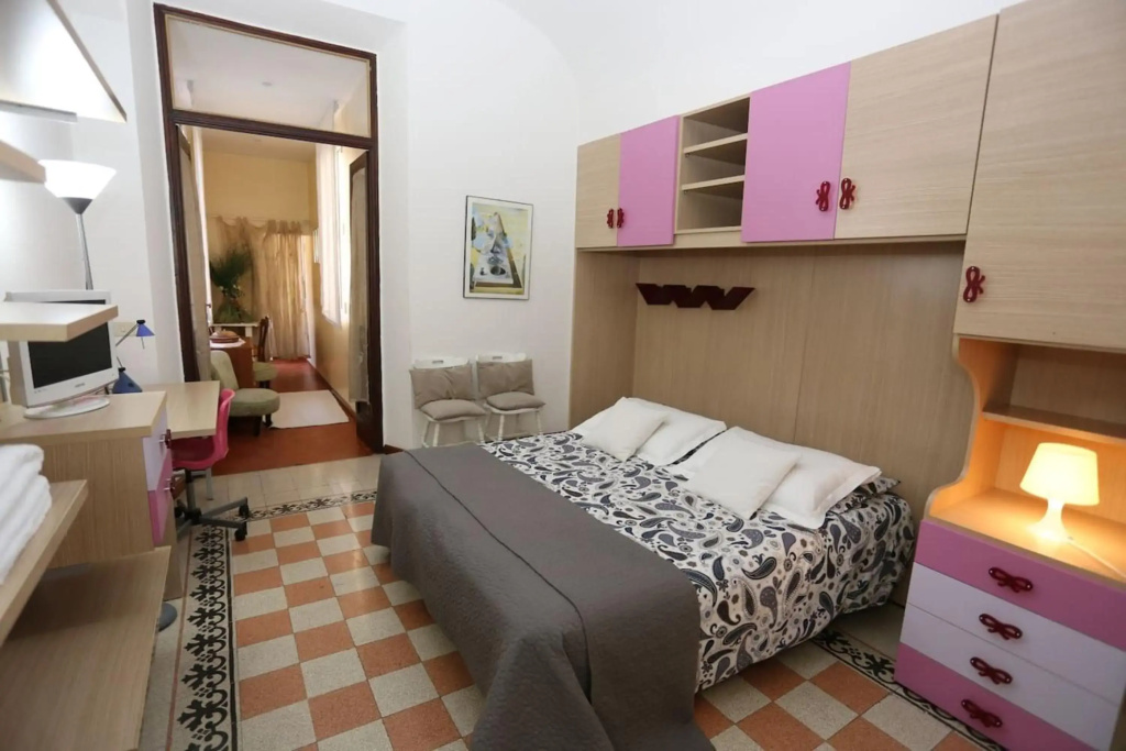 2 bedrooms appartement with city view balcony and wifi at Roma
